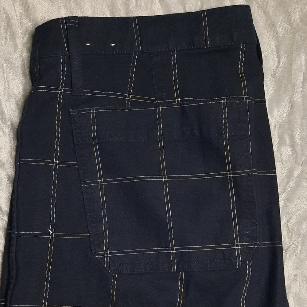 Plus Size Madewell Slim Emmett Wide-Leg Crop Pants - Picture 7 of 13